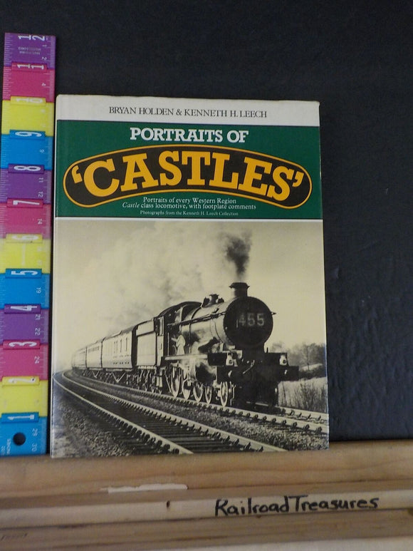Portraits of Castles by Bryan Holden & Kenneth H Leech w dust jacket