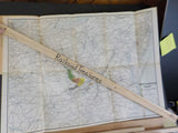 Norfolk and Western Railway Annual Report 13th Ending June 30 1909 FOLDOUT MAP