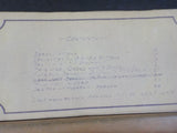 Louisville & Nashville RR Alabama & Florida Division Condensed Profile Map L&N