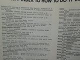 Index to How to do it Information 1979 includes 60 magazines