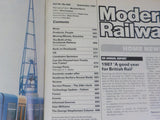 Modern Railways 1987 September Eurotrain Why do trains fail?