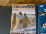 Amtrak National Timetable 2 various time tables 2000