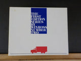 Winross First Edision Series Winross Number Two Gorton's Delivery Truck