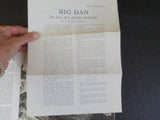 Big Dan The Story of a Colorful Railroader by Frank Cunningham Signed letter
