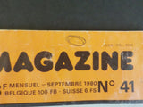 Rail Magazine #41 1980 September France Belgipue SNCF Fiche loco