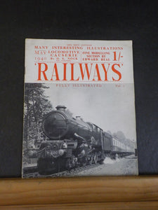 Railways Fully Illustrated 1940 May Vol 1 #5 Locomotive Causerie Modeling sectio