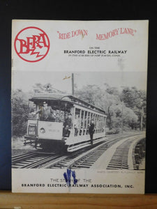 BERA 1957 July Branford Electric Railway Association Ride Down Memory Lane