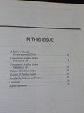 Old Toy Soldier Newsletter Vol 12 #1 1988 April  Ten year index