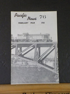 Pacific News #76 1968 February Rayonier diesels WP Mixed trains in the NW