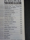 Railway Modeller 1991 December V42 #493 G scale for youngster Building an MLV 2