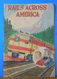 Rails Across America by Association of American Railroads 1968 Comic Book