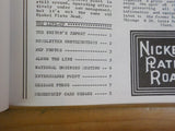 Nickel Plate Road Historical Society Vol 1 & 2 book Early Magazine Reprints