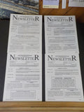 Boston & Maine Railroad Historical Society Newsletter 1995 (4) w/ modelers notes