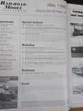 Railroad Model Craftsman Magazine 1986 May Vermont Ry Model SP Train Master Feed