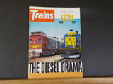 Trains Magazine 1972 September EMD 1922-1972 The Diesel drama