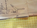 Map Bergen County New Jersey Hagstrom Map #2202 NO DATE Folded NJ?