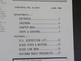 Block Line NRHS 1985 June DL&W MU BR&W Radio Frequency