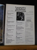 Locomotive & Railway Preservation #2 1986 May June B&O P-7 Presidential PAcifics