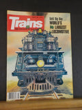 Trains Magazine 1982 March Until Big Boy World's largest locomotive Yellowstone