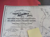History of the Railroads and Canals of the United States by Poor w/2 maps HardCo
