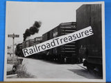 Photo Canadian National Nickel Plate Road Boxcar and Caboose 1971 8x10