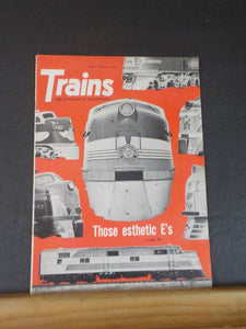 Trains Magazine 1964 May Those esthetic E's