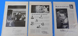 Ads Pullman Company Lot #1 Advertisements from various magazines (10)