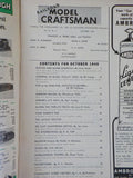 Model Craftsman RMC 1949 October B&M Gondola Control of model trolley lines