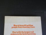 Official Railway Guide 1975 January February North American Freight Service