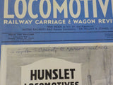 Locomotive Railway Carriage & Wagon Review #689 1950 January 14th INDEX