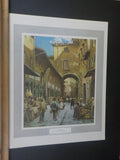 Renaissance Lithographic Print Della Gatta Via Dell Arcivescovado