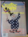 Creative Crafts Magazine Bound Volume #8 Dec 1982-Dec 1983, & Miniatures