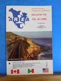 American Railway Engineering Association Bulletin 703 December 1985 Vol 86