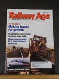 Railway Age 1995 March The Builders: Making tracks for growth