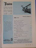 Trains Magazine 1946 July CNR Denver streamliner Circus Trains