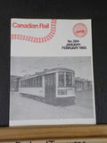 Canadian Rail #384 January-February 1985  Big Boys Little Helper in the British