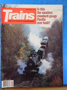 Trains Magazine 1983 April Is this the smallest standard gauge Pacific ever buil