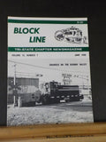 Block Line NRHS 1986 June Rahway Valley Amtrak Bridge