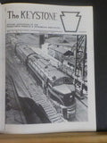 Keystone PRR T&HS Magazine 1971 March thru December 4 Combined Issues