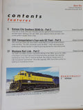 Diesel Era Magazine 2016 November December Kansas City  Southern SD40-2s Montana