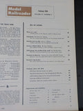 Model Railroader Magazine 1964 February Scenery without talent Hall Scott motor