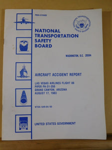 Aircraft Accident Report #84-5 Las Vegas Airlines Flight 88 Arizona 1983