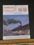 Canadian Rail #484  September-October 2001 Montreal Blainville Commuter Train li