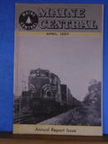 Maine Central Railroad Employees Magazine 1957 April