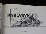 Railways Magazine Bound Volume II November, 1940 to December, 1941 (Nos. 7-20)