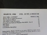 Rails Northeast 1982 March Popes Creek Secondary PRR Baggage Mail BM70 Capitol
