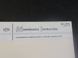 EMD Maintenance Instructions MI 4312 Rev B January 1971 Locomotive Controllers r