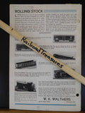 Model Railroader Magazine 1936 March Folding plate plans SAL 2-6-6-4 articulated