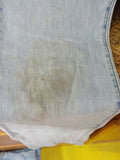 Levi's 501 Men's distressed jeans Button Fly 32 X 34  TWO PAIR well worn