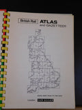 British Rail Regions Identified in Colour / Atlas and Gazetteer an Ian Allan pub